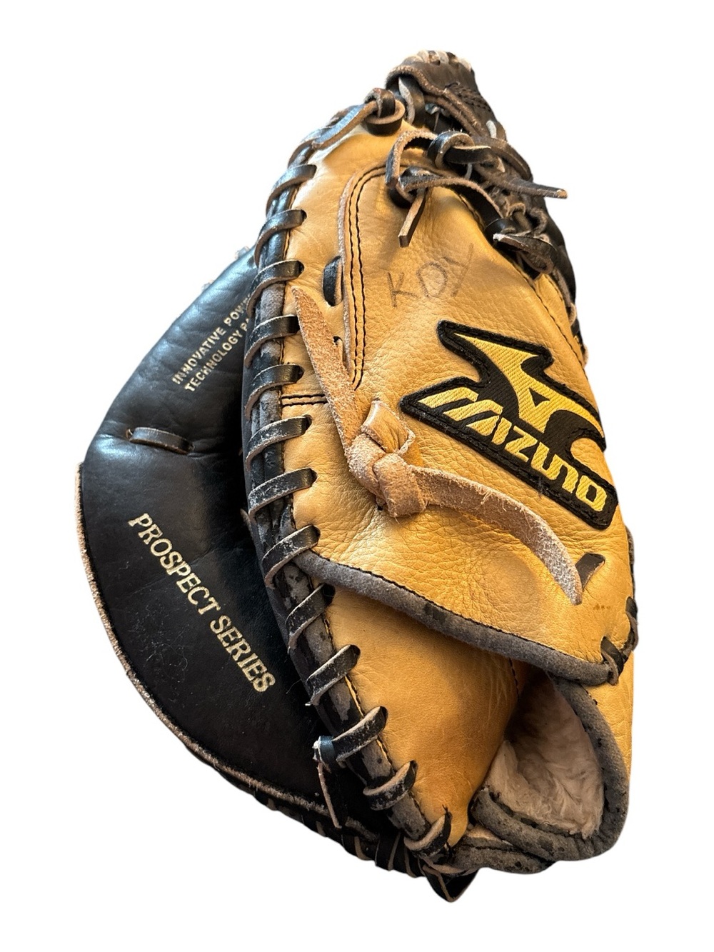 Mizuno GXC 110 Kids Leather Catcher's Mitt Power Catch Prospect Series LHT